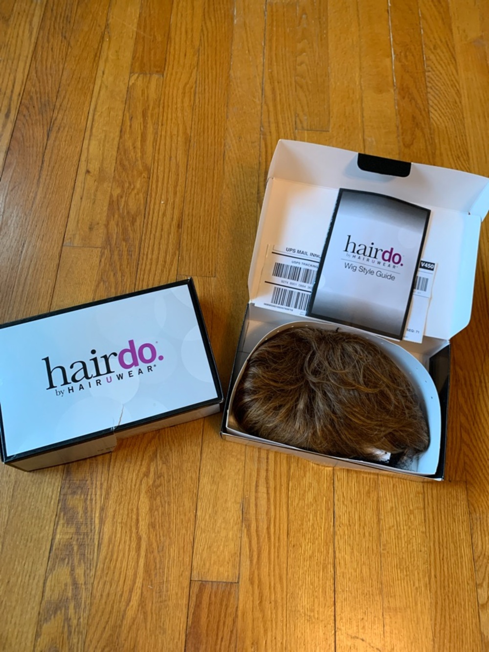 Hairdo glazed cinna/hazelnut Short Wig by HairUWear Lot of 2 with tags